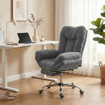 Criss Cross Chair With Wheels, Waterfall Armrests, Dark Grey, Dark Grey Task Chairs at Gallery Canada