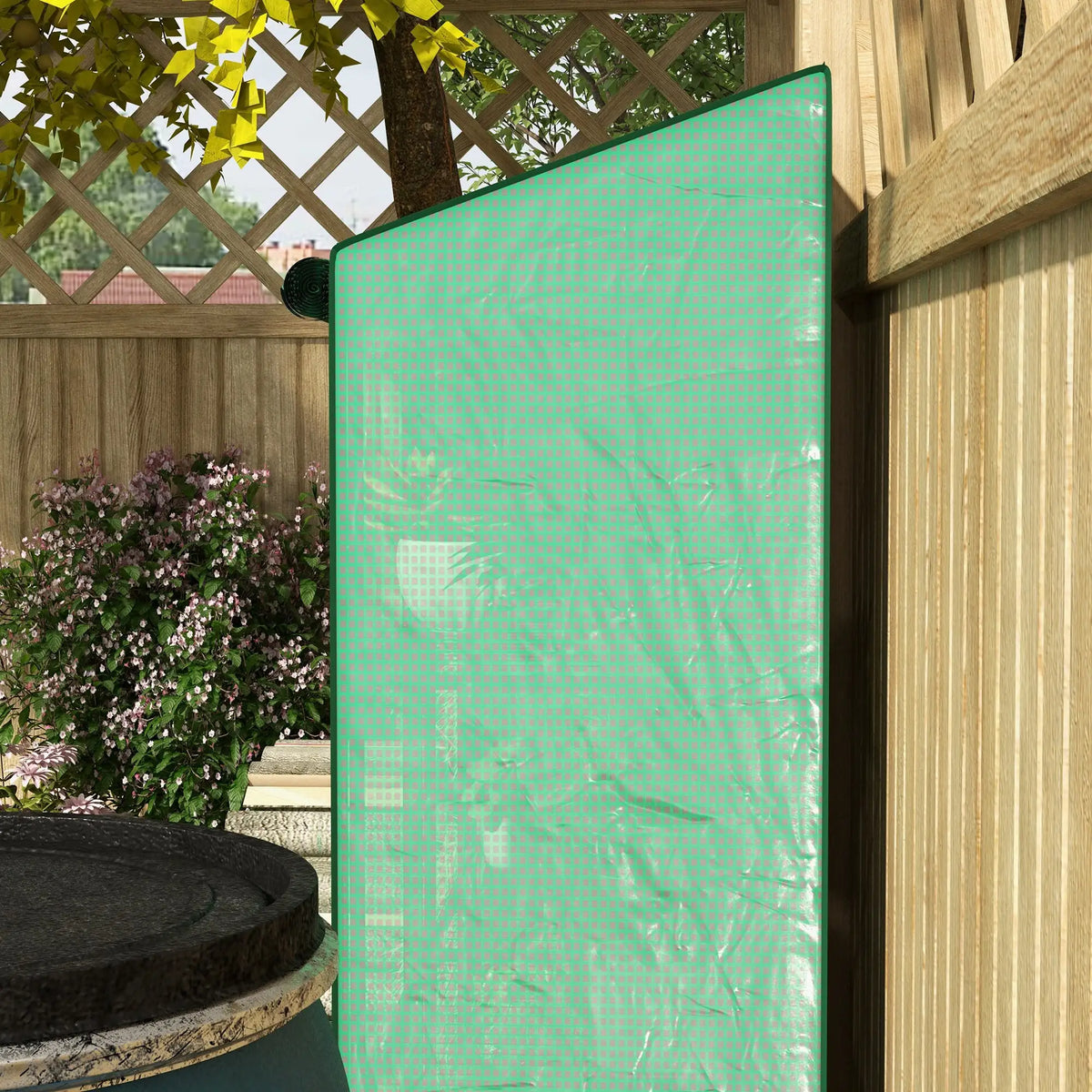 Portable Mini Greenhouse, 3 Tier Shelves, Reinforced PE Cover, 56.3" x 18.1" x 59.4" Greenhouses at Gallery Canada