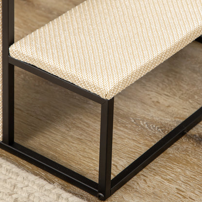 20 3-Step Cat Stairs, Carpeted Ladder Ramp, Scratching Board, Cream White Dog Stairs at Gallery Canada