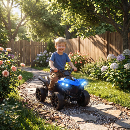 6V Kids ATV Electric Ride On Car, Ages 37-72 Months, Blue Electric Ride-On Toys at Gallery Canada