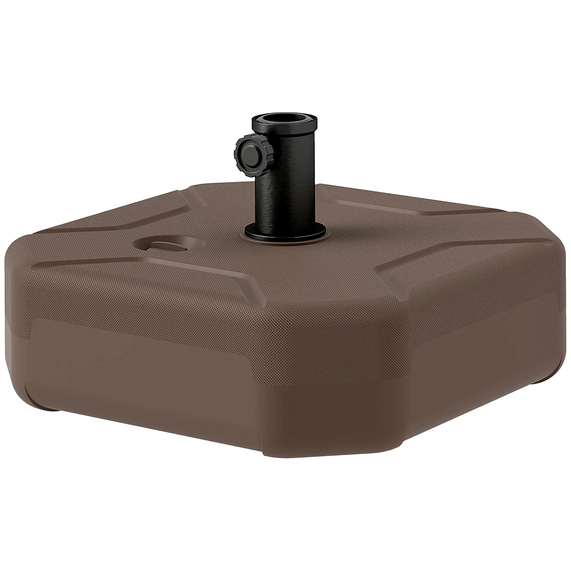 Square Patio Umbrella Base Holder, 17.7