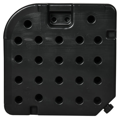 4PCs Cantilever Umbrella Base Weights, HDPE Water or Sand Filled, Black Umbrella Bases at Gallery Canada