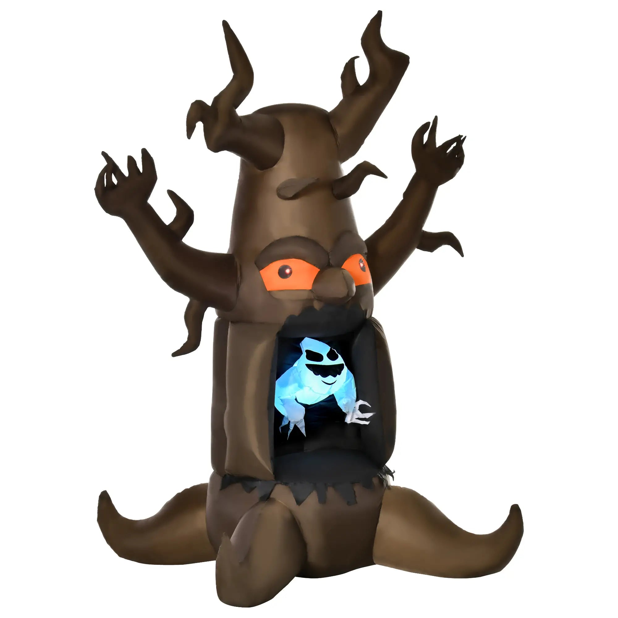 Inflatable Halloween Haunted Tree with Ghost, LED Lawn Decoration Halloween Decorations at Gallery Canada
