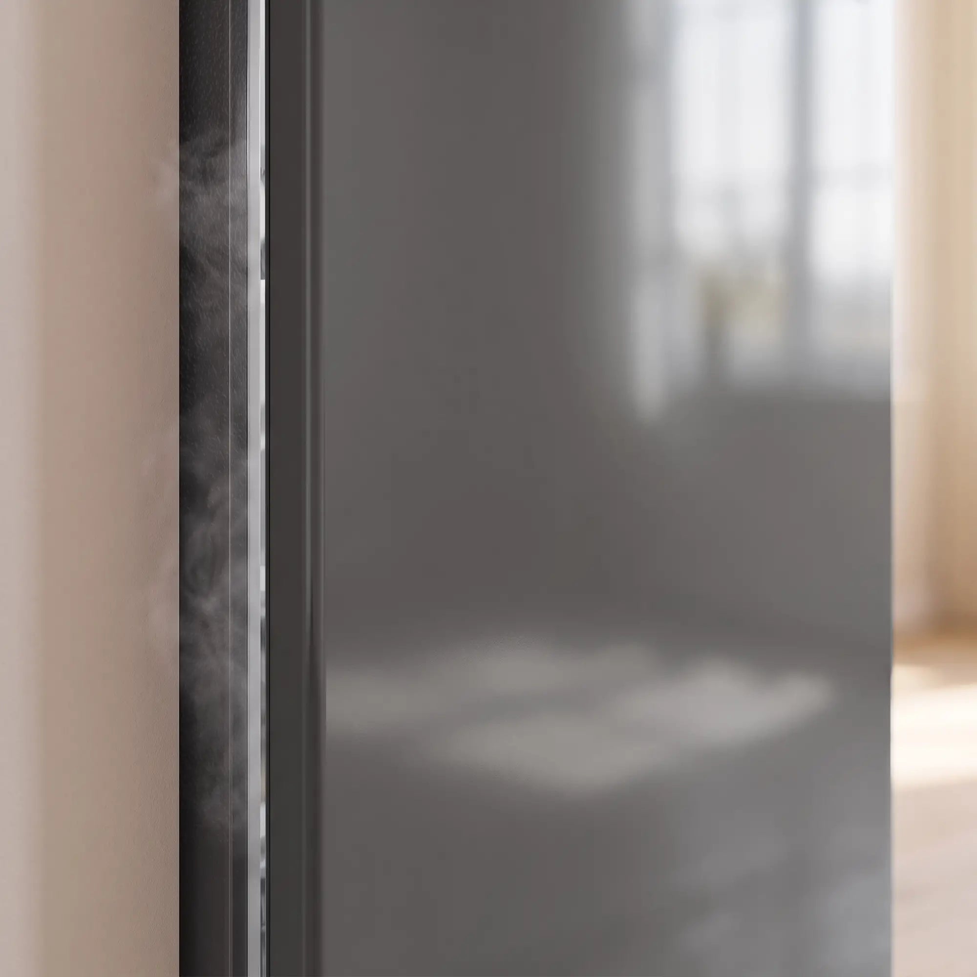 Compact Upright Freezer, 2.1 Cubic Feet, Reversible Door, Grey Small Kitchen Appliances at Gallery Canada