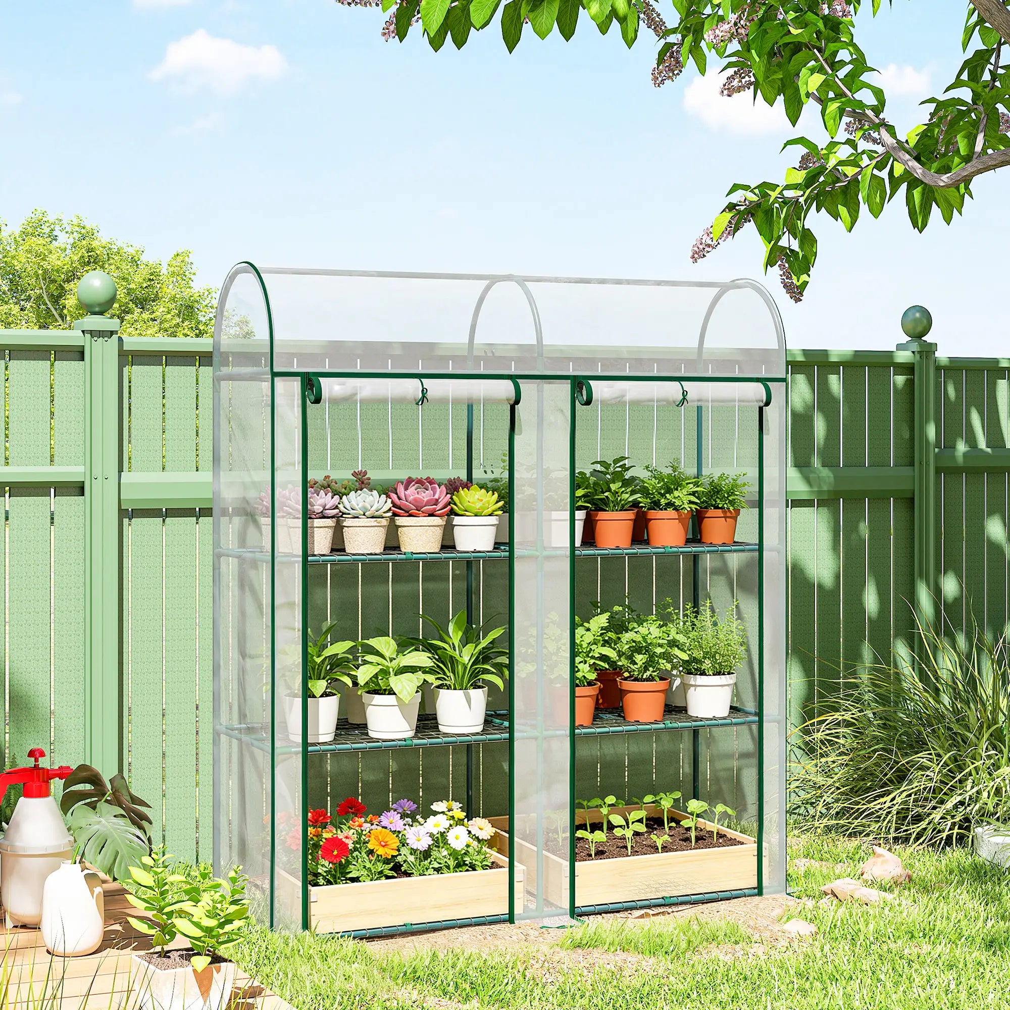 3 Tier Mini Greenhouse, 56.3