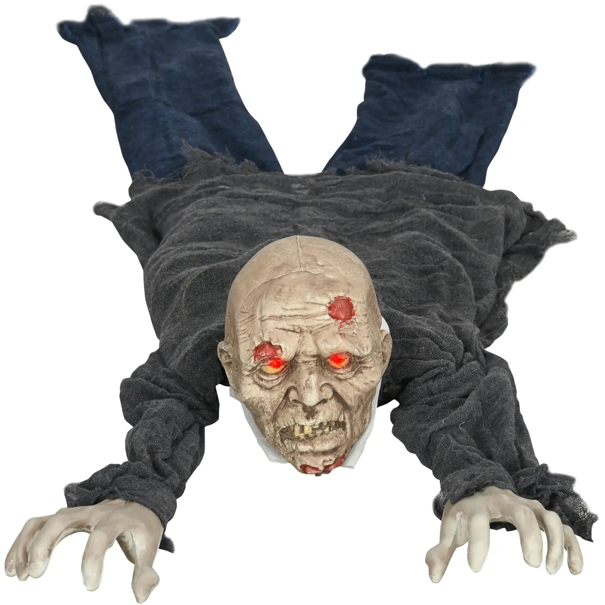 5.2ft Life Size Outdoor Halloween Zombie, Animated, Motion Activated Halloween Decorations Multi Colour at Gallery Canada