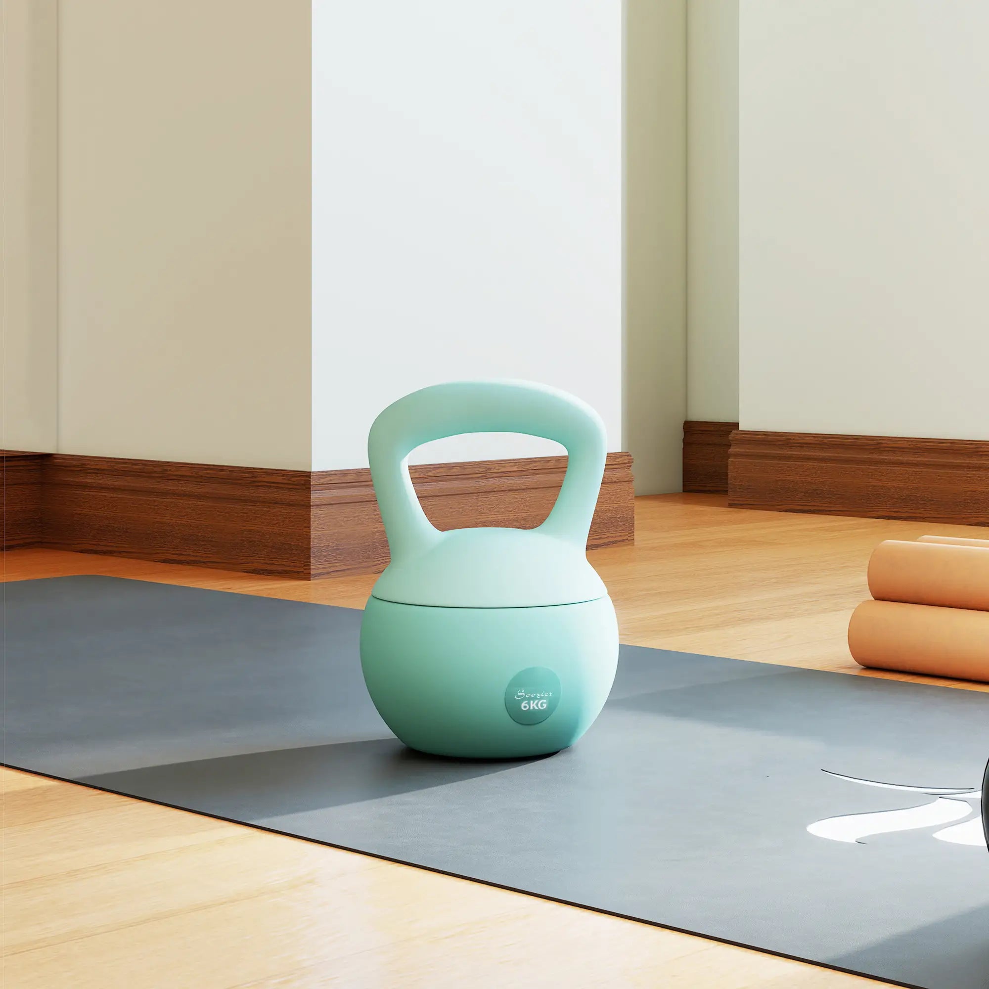 13 lb Soft Kettlebell, Sand Filled Weight w/ Grip Handle, Kettlebell Weight for Full Body Workout, Green Strength Training Equipment at Gallery Canada