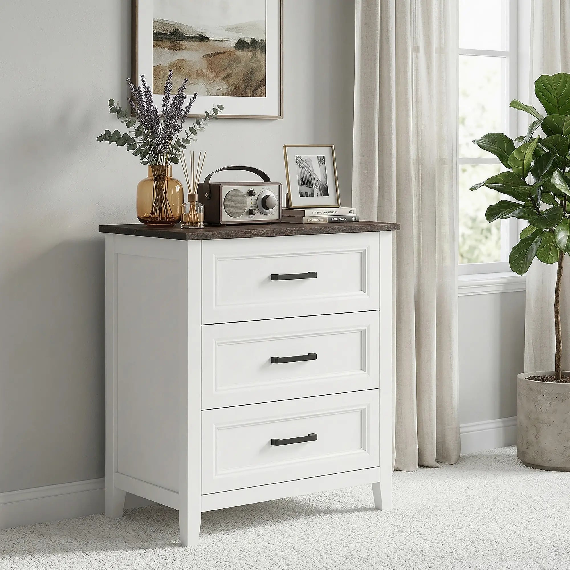 3 Drawer Dresser Chest For Bedroom Storage Chest Of Drawers Storage Cabinets at Gallery Canada