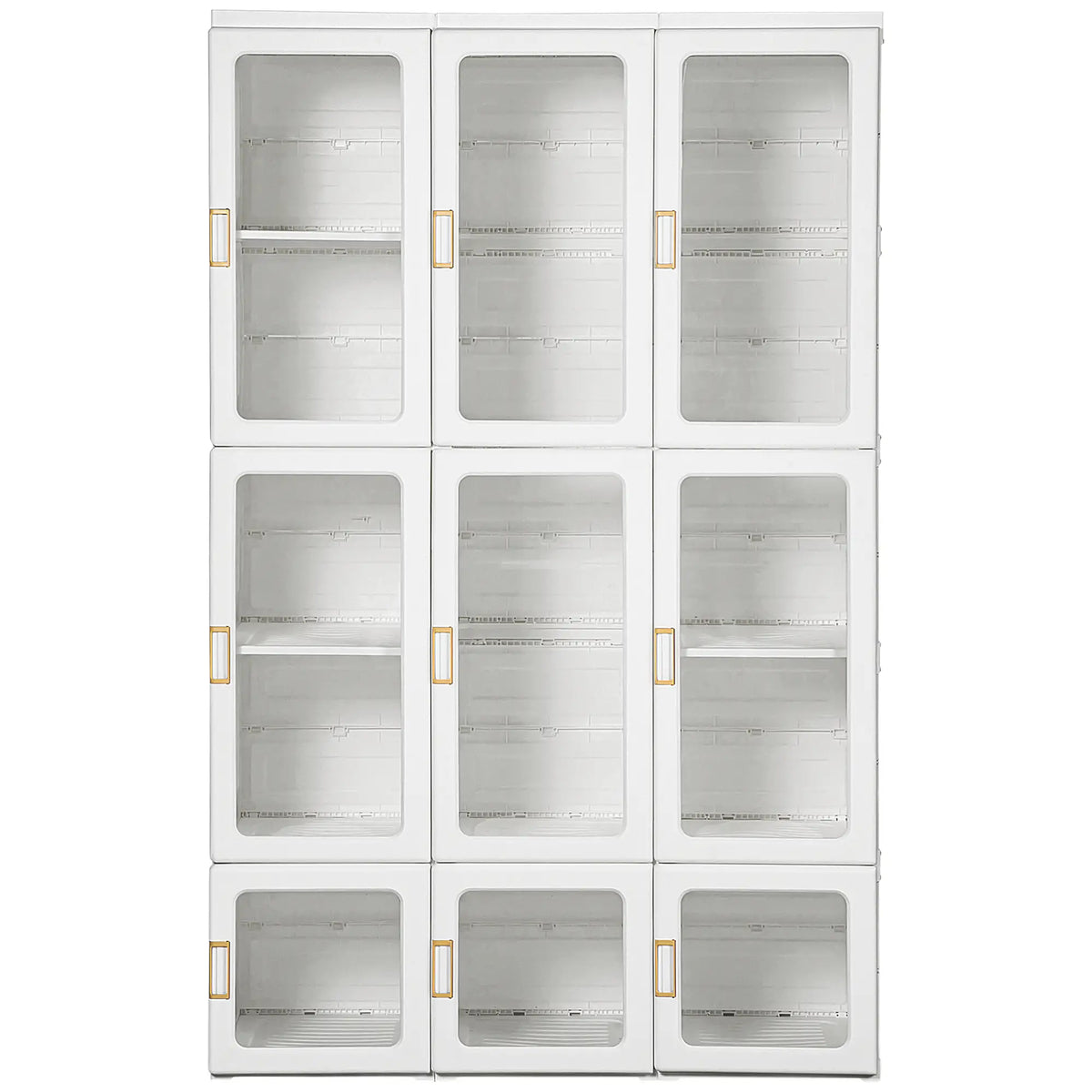 Portable Wardrobe Closet, Foldable Clothes Organizer, White Clothing Storage White, Clear Door at Gallery Canada