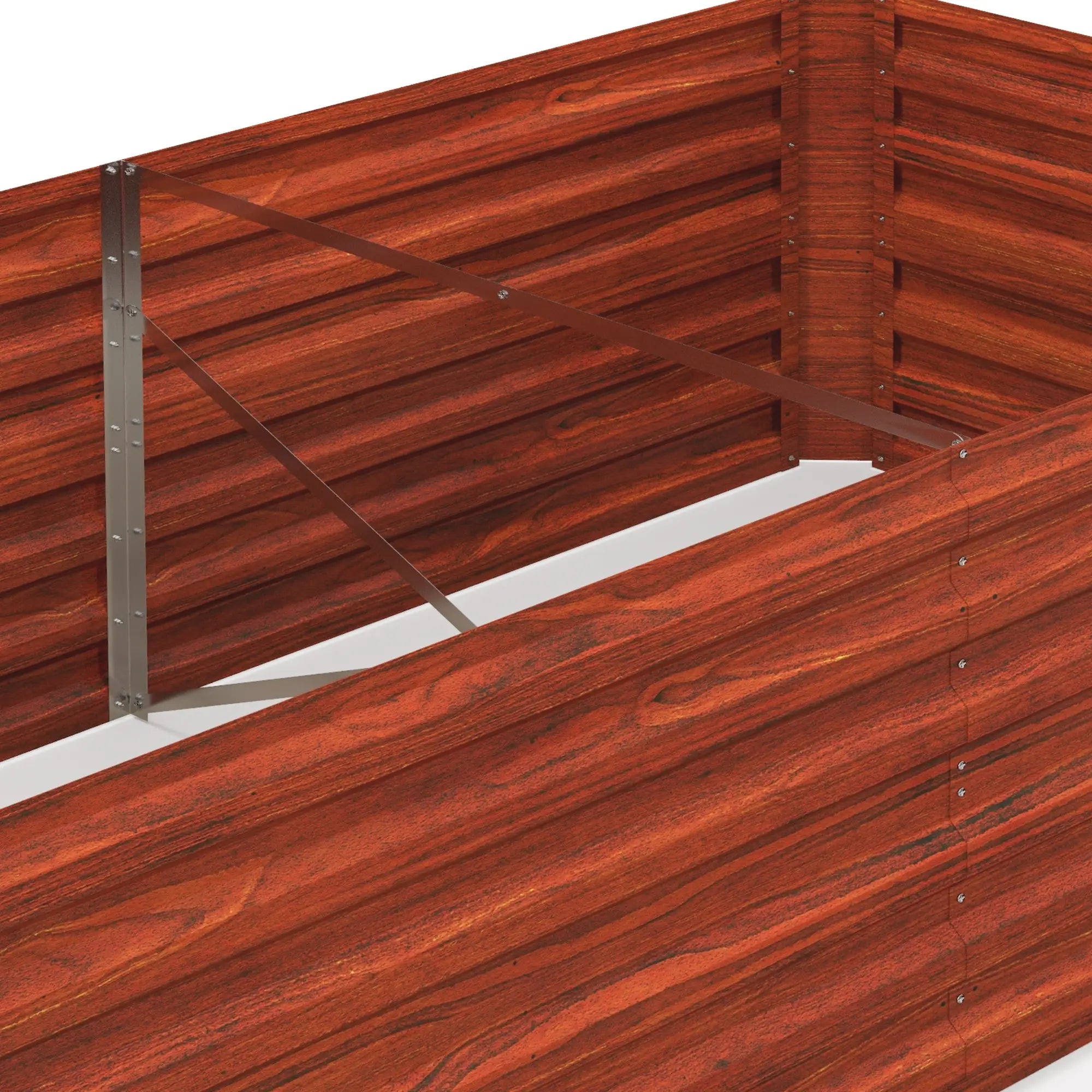 Galvanized Raised Garden Bed, Steel Planter, 71