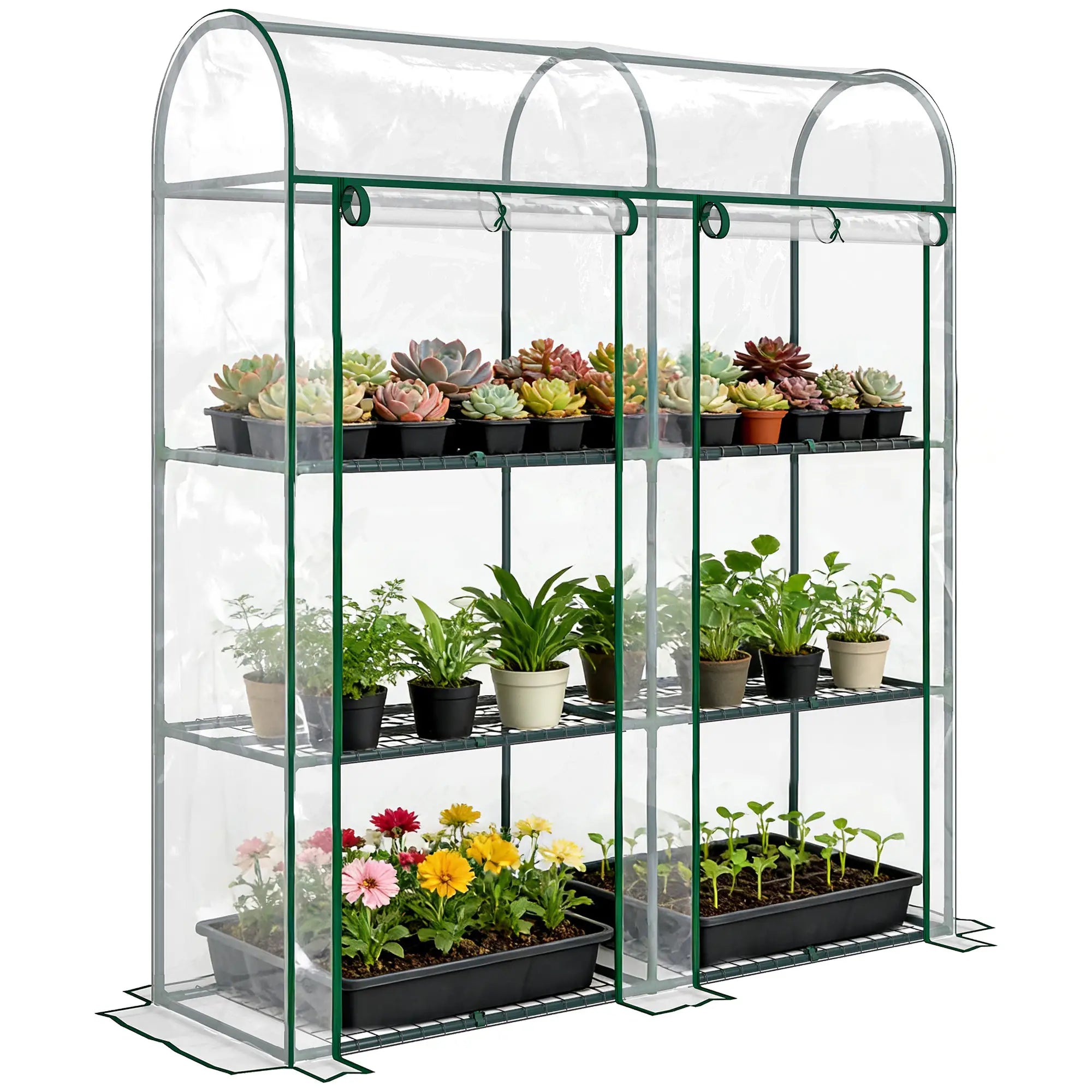 3 Tier Mini Greenhouse, 56.3