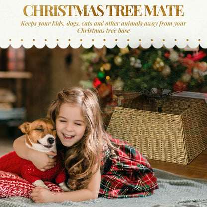 Rustic Christmas Tree Skirt, Plastic Tree Collar, Natural Christmas Trees at Gallery Canada