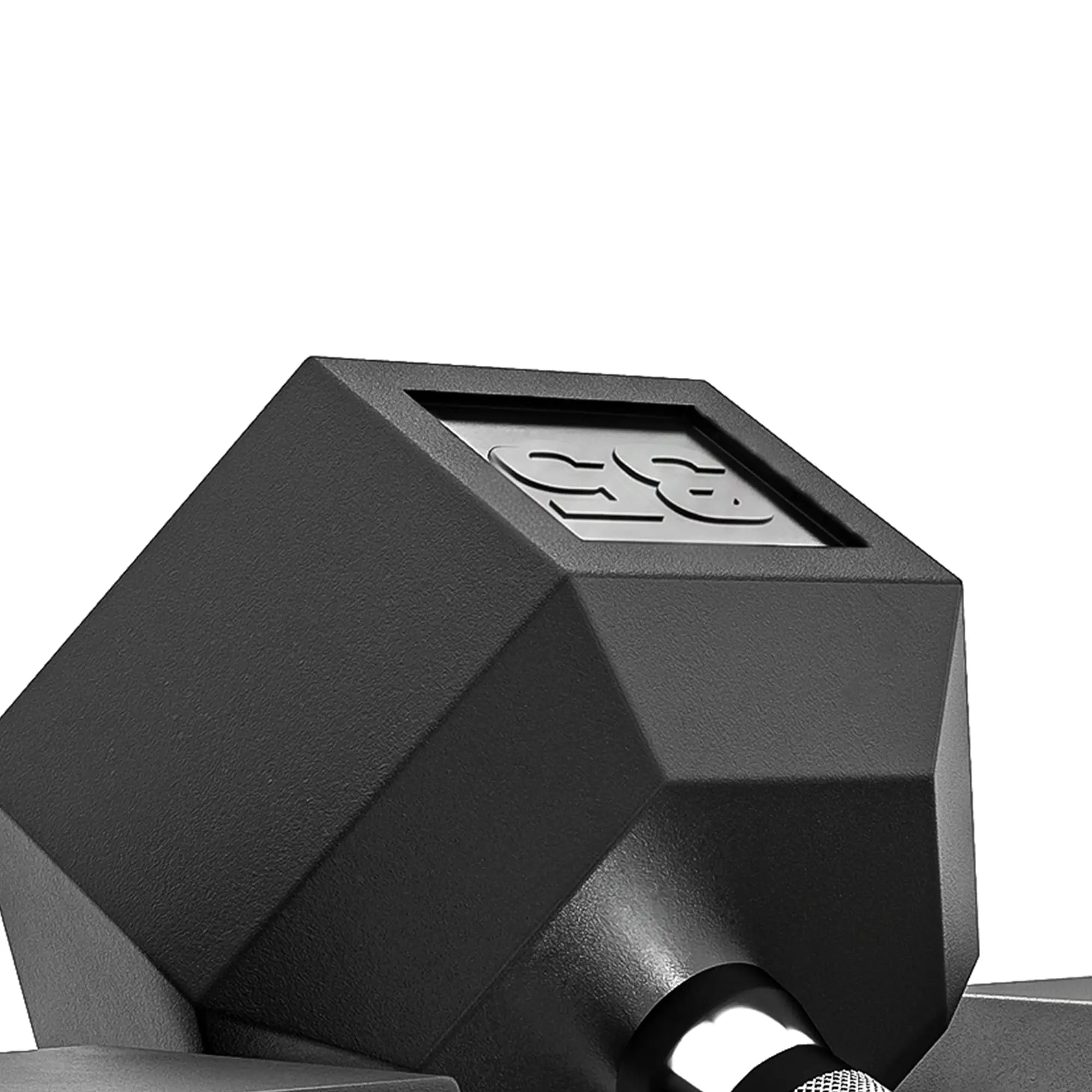 2X35 lbs Rubber Hex Dumbbell Set, Black, Black Dumbbells & Barbells at Gallery Canada