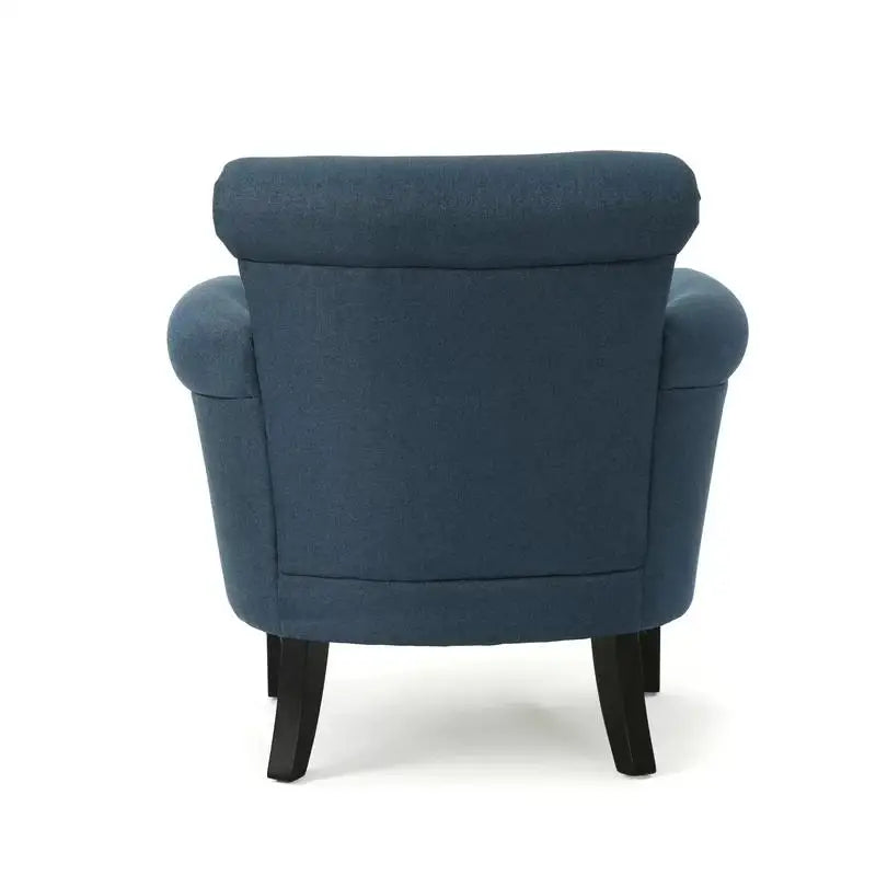 Modern Accent Chair, Wood Legs, 31