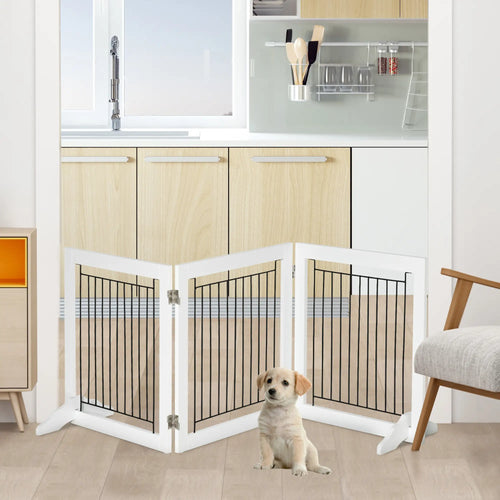 Freestanding Pet Gate, 24