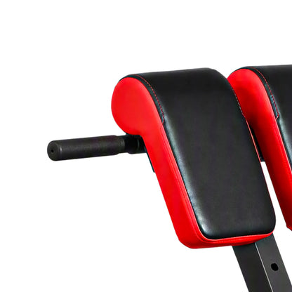 Foldable Roman Chair Hyperextension Bench, 660LBS, Black Weight Benches at Gallery Canada