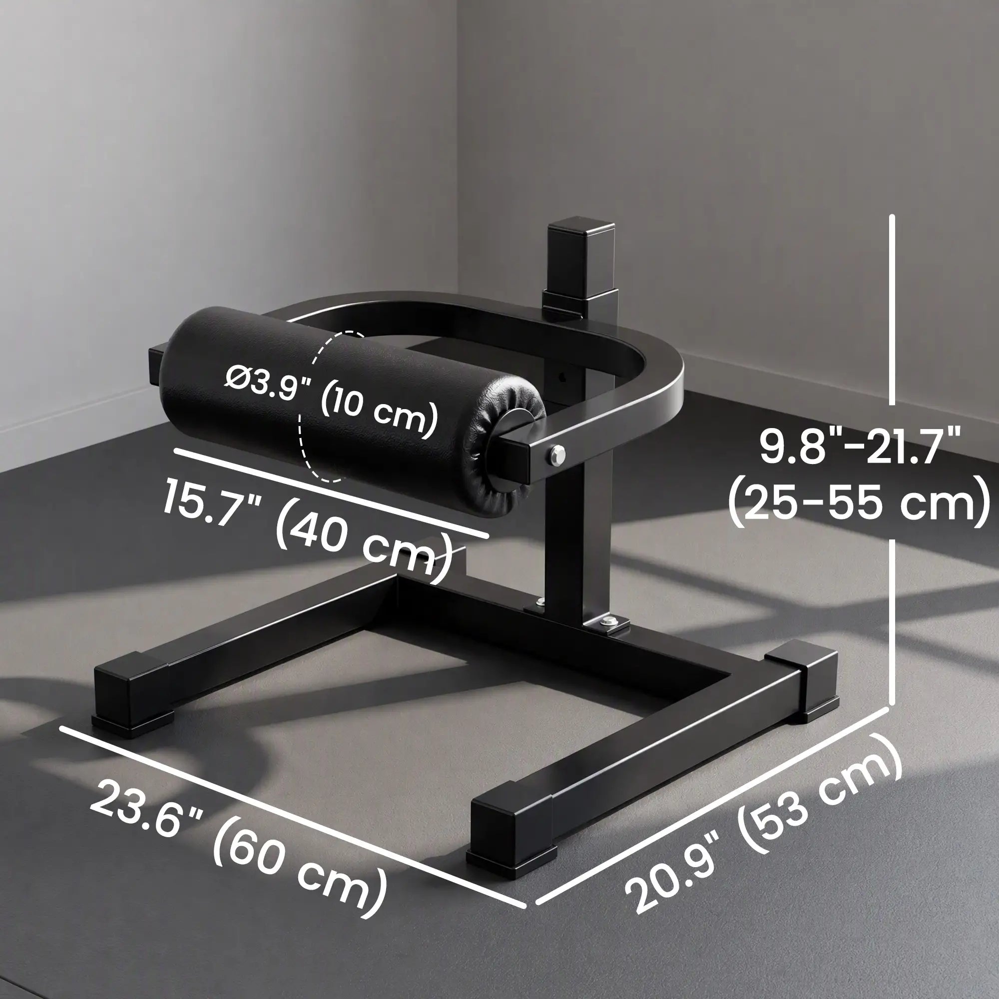 7-Level Adjustable Squat Machine, Non-Slip Foot Pads, Strength Training Accessories at Gallery Canada