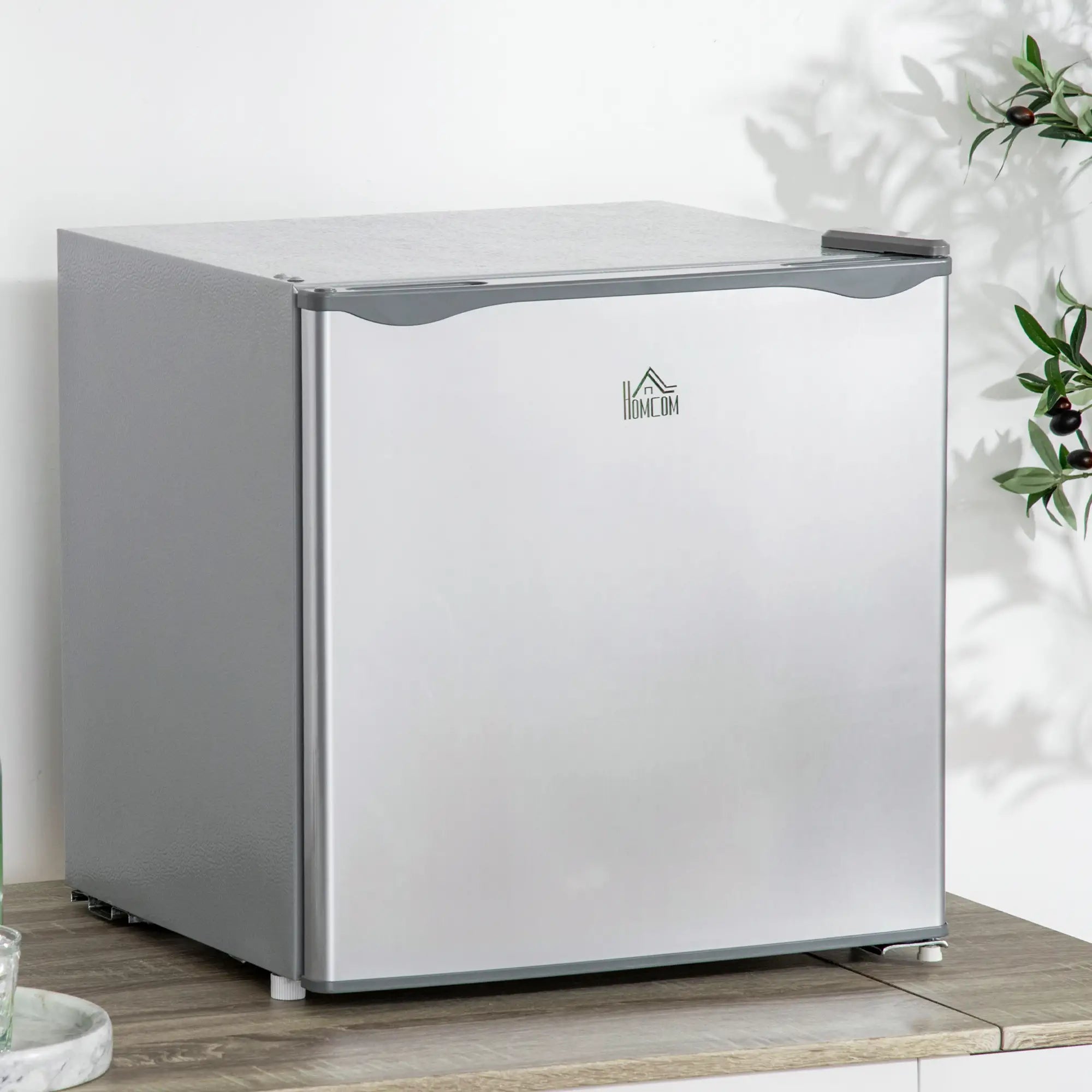 1.1 Cu. Ft. Mini Freezer, Compact, Reversible Door, Adjustable Temperature, Grey Small Kitchen Appliances at Gallery Canada
