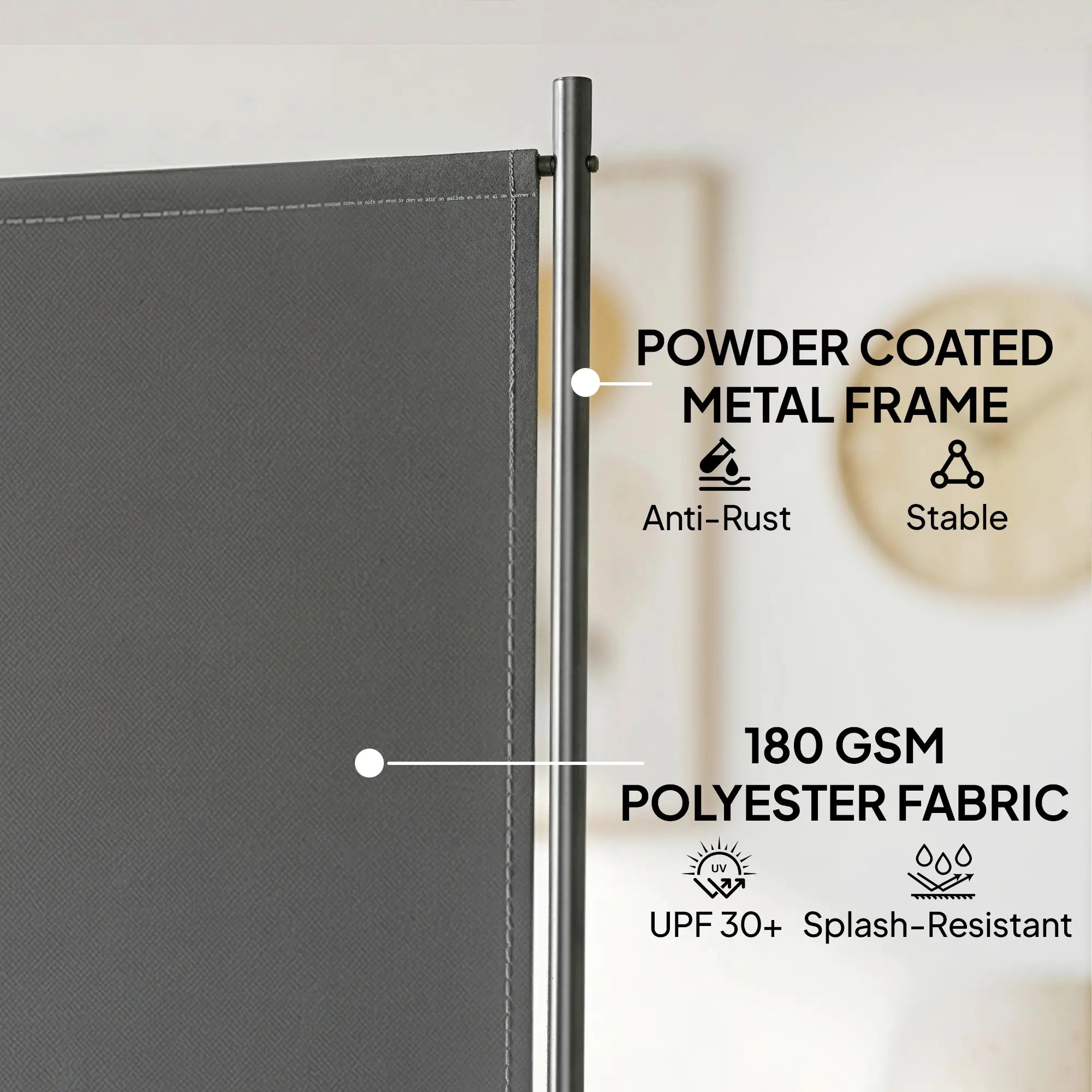 Outdoor Privacy Screen, 70.9