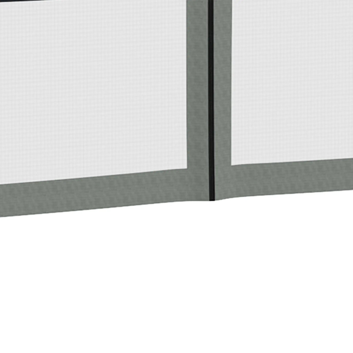 Replacement Mosquito Netting For Gazebo, 10' X 10', With Zippers, Black Gazebo Sidewalls at Gallery Canada