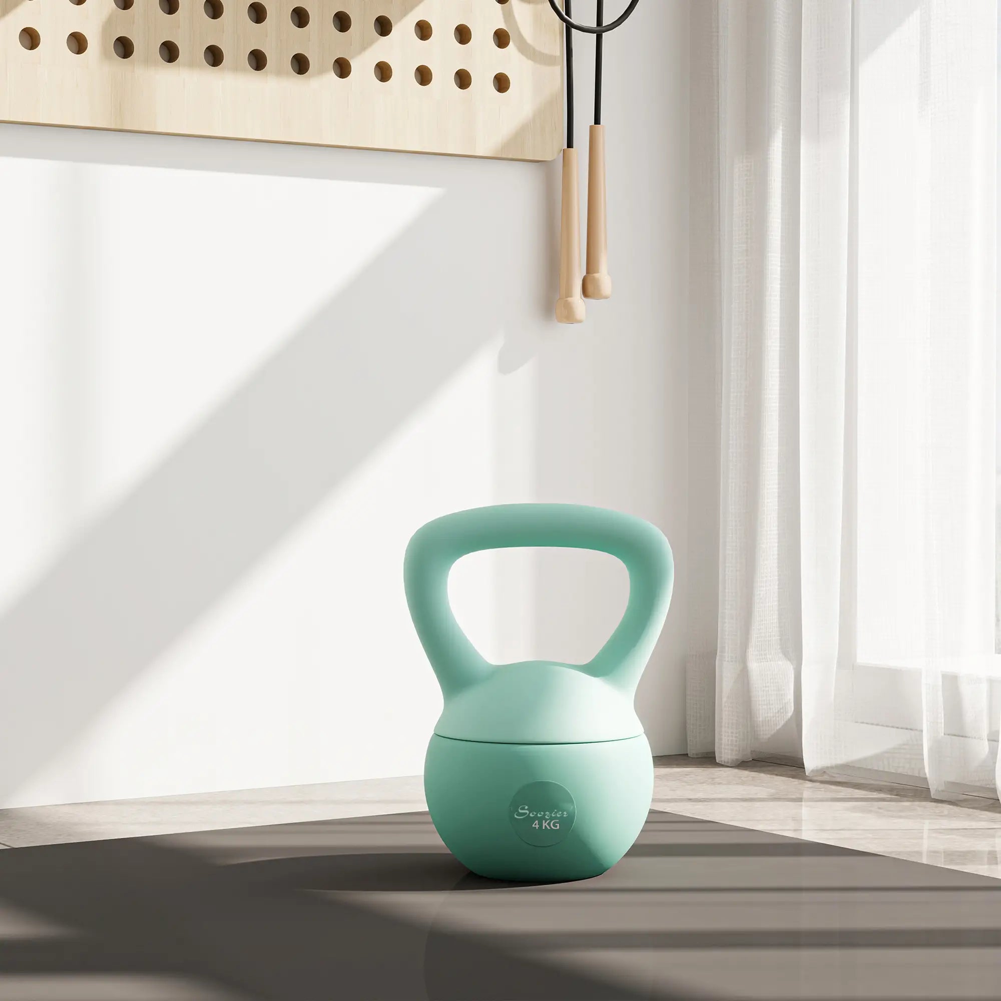 9 lb Soft Kettlebell, Sand Filled Weight w/ Grip Handle, Kettlebell Weight for Full Body Workout, Green Strength Training Equipment at Gallery Canada