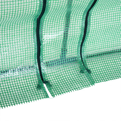 9' x 3' x 3' Mini Greenhouse, PE Cover, Zippered Doors, Green Portable Greenhouses at Gallery Canada