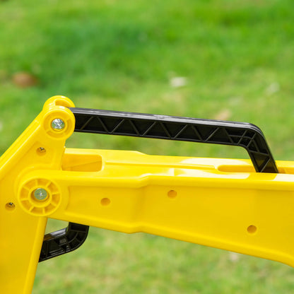 Kids Ride on Tractor, Pedal Excavator Toy for 3 Year Old, Yellow Toy Excavators at Gallery Canada